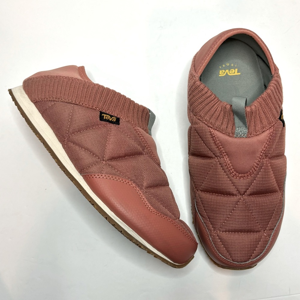Teva ReEmber Moc Quilted Slip On Aragon Rose Pink 9